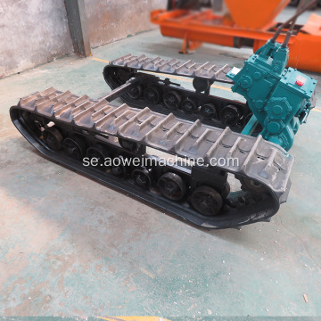 Undervagnar gummispårrobottsystem dumper minigrävare lastare Grävmaskin Borrigg